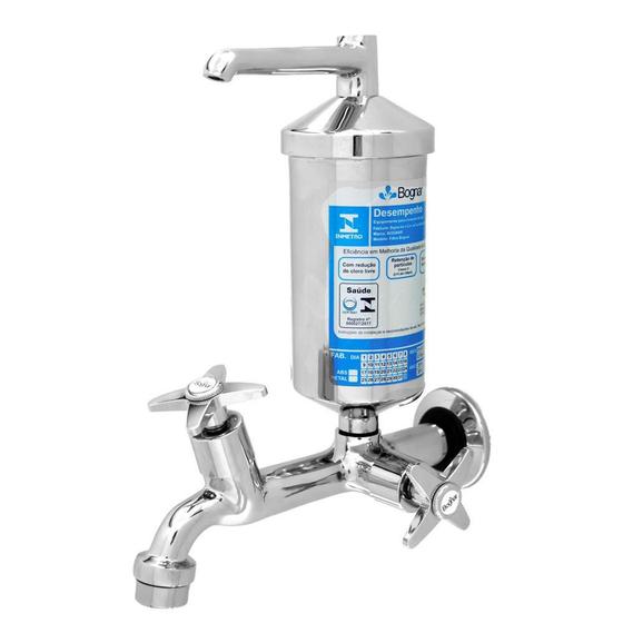Imagem de Torneira Filtro Fixa Com Copo Metal C23 Parede
