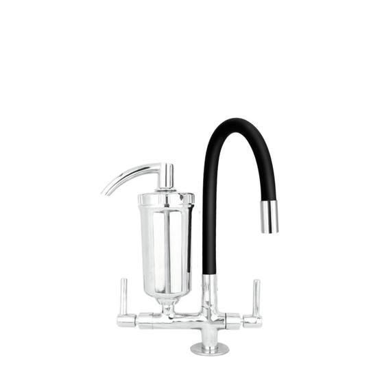 Torneira filtro flex Color Luxo Bancada Preta 2168 C-77 Menor preço em Torneira filtro flex Color Luxo Bancada Preta 2168 C-77
