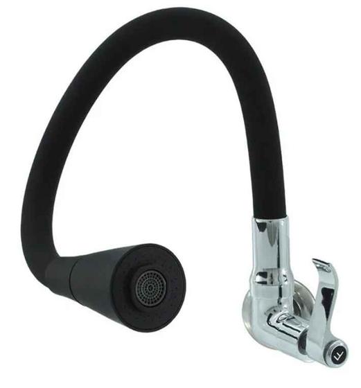 TORNEIRA FLEXÍVEL GOURMET ACABAMENTO CONE BLACK c61 Menor preço em TORNEIRA FLEXÍVEL GOURMET ACABAMENTO CONE BLACK c61