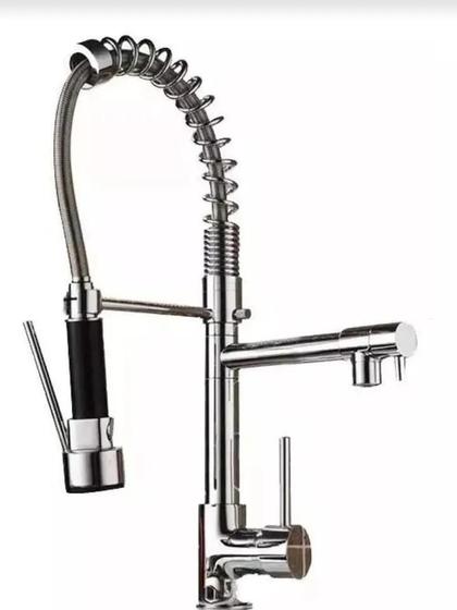 Torneira Gourmet 50 Cm- Manocomando Inox-Torneira De Cozinha Menor preço em Torneira Gourmet 50 Cm- Manocomando Inox-Torneira De Cozinha