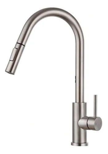 Torneira Gourmet Extensível Aço Escovado Com Sensor Touch Menor preço em Torneira Gourmet Extensível Aço Escovado Com Sensor Touch