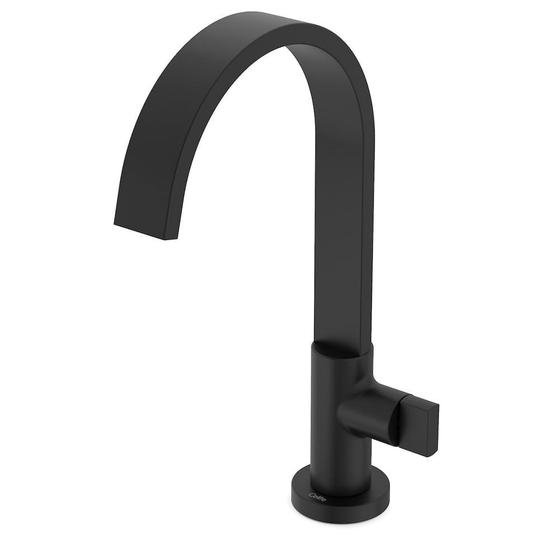 Imagem de Torneira Lavatorio B Alta Celite Flow Preto Matte B5012f3r0b