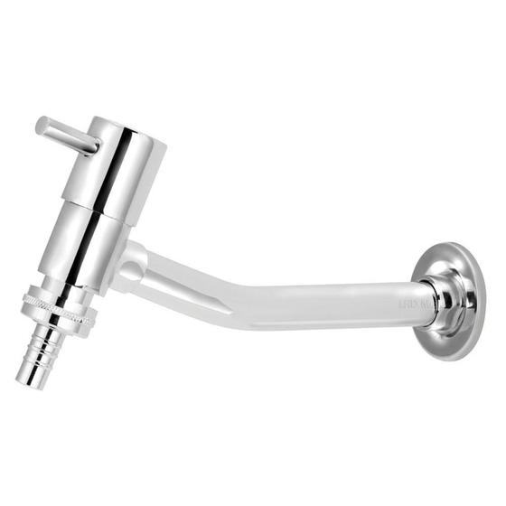 Torneira Link Longa Tanque/Jardim Reta Parede Bico Metal 1/4 é boa?