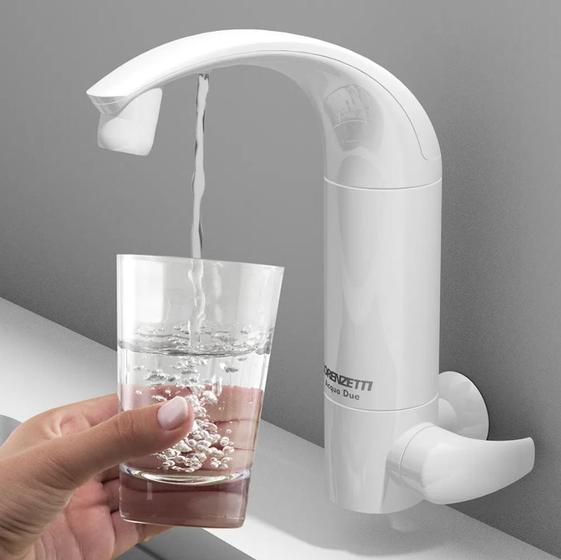 Torneira Lorenzetti Acqua Due Cozinha Parede c/ Purificador Menor preço em Torneira Lorenzetti Acqua Due Cozinha Parede c/ Purificador