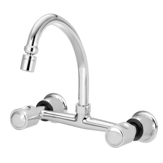 Torneira Misturador Cozinha Parede Arejador Articulado 1/4v. é boa?