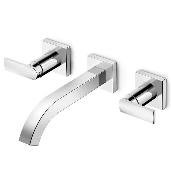 Torneira Misturador para Banheiro de Parede com Válvula de Escoamento Select Roca Menor preço em Torneira Misturador para Banheiro de Parede com Válvula de Escoamento Select Roca