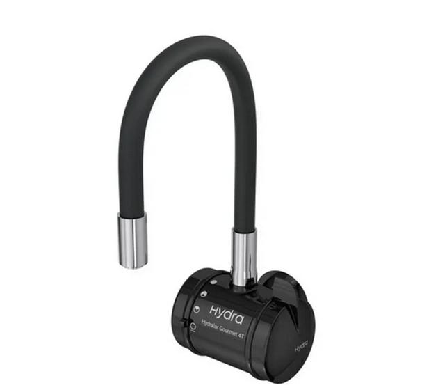 Torneira multitemperatura hydralar GOURMET 127V PAREDE 4T PRETA Menor preço em Torneira multitemperatura hydralar GOURMET 127V PAREDE 4T PRETA