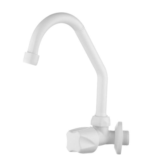 Torneira para Cozinha Branca C/ Arejador e 1/4 de Volta - Alta Resistência Menor preço em Torneira para Cozinha Branca C/ Arejador e 1/4 de Volta - Alta Resistência