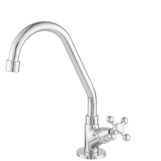 Torneira Para Cozinha De Mesa Em Metal Bica Móvel Acabamento C33 Linha ...
