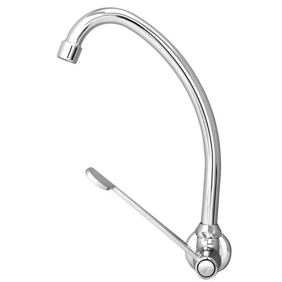 Torneira para Cozinha de Parede Bica Móvel 1165 C 58 Globalmedic Meber Metais Cromado Menor preço em Torneira para Cozinha de Parede Bica Móvel 1165 C 58 Globalmedic Meber Metais Cromado