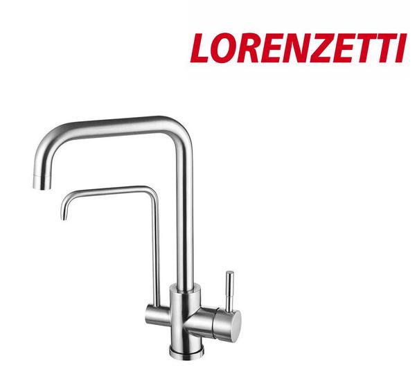 Torneira Para Cozinha Monocomando De Mesa Lorenzetti Loft Inox Com Saída Para Água Filtrada Menor preço em Torneira Para Cozinha Monocomando De Mesa Lorenzetti Loft Inox Com Saída Para Água Filtrada