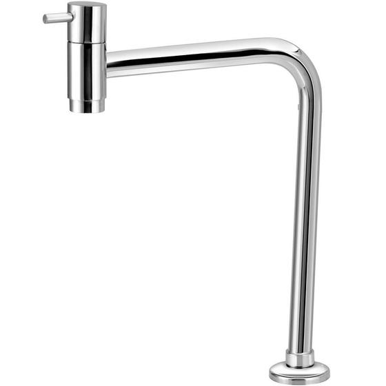 Torneira para Lavatório de Mesa para Cuba de Apoio Bica Alta Cisne Junior Menor preço em Torneira para Lavatório de Mesa para Cuba de Apoio Bica Alta Cisne Junior
