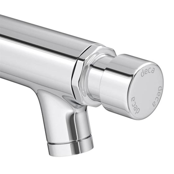Imagem de Torneira para Lavatório Parede com Fechamento Automático Decamatic Eco Cromado 1172C - Deca