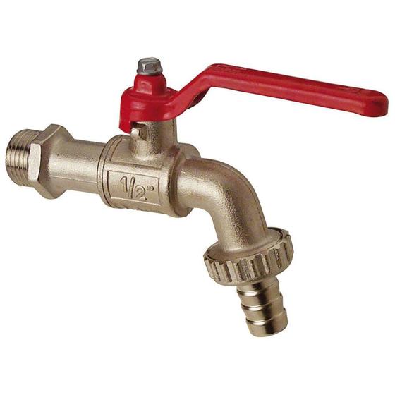 Torneira Wog de Jardim Esfera com Alavanca 1/2" Vermelha Menor preço em Torneira Wog de Jardim Esfera com Alavanca 1/2" Vermelha