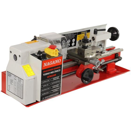Imagem de Torno Mecânico 350mm 550w Monofásico 220v 60hz