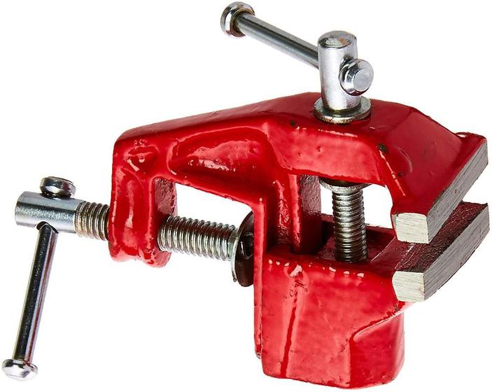 Imagem de Torno Morsa de Bancada 40mm Vermelho