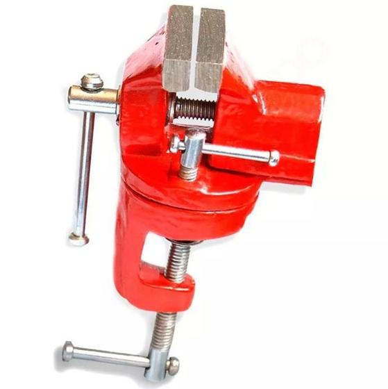 Torno Morsa De Bancada Pequeno Com Base Giratoria 60mm 4IJ EDA Menor preço em Torno Morsa De Bancada Pequeno Com Base Giratoria 60mm 4IJ EDA