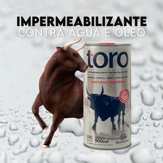 Imagem de Toro Impermeabilizante Contra Água e Óleo Para Pedras 900ml - Bellinzoni marmore, granito e cimento