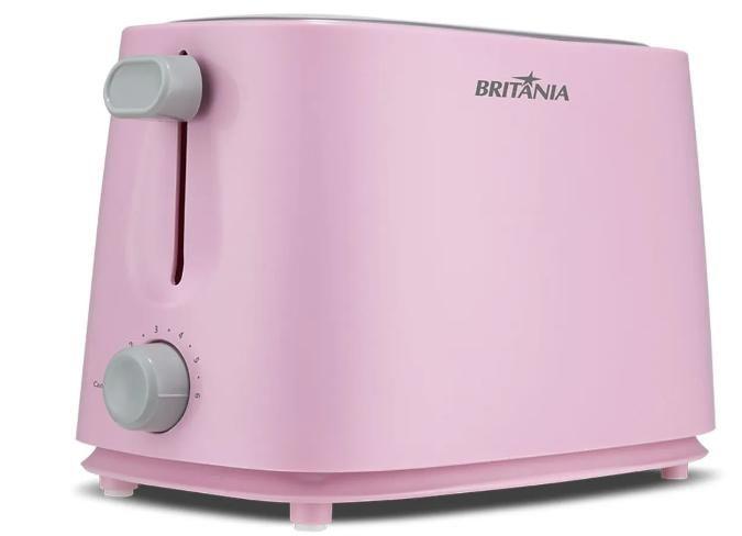 Imagem de Torradeira Britania Pink Luxx Ellegance 750W 127V