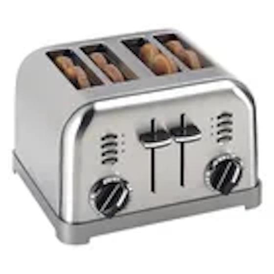 Torradeira Cuisinart Aço Escovado 110v - Cpt180