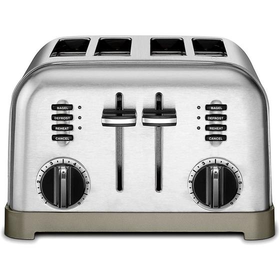 Torradeira Cuisinart Aço Escovado 110v - Cpt180