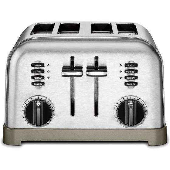 Imagem de Torradeira Cuisinart CPT-180P1 4 Fatias Inox 110V