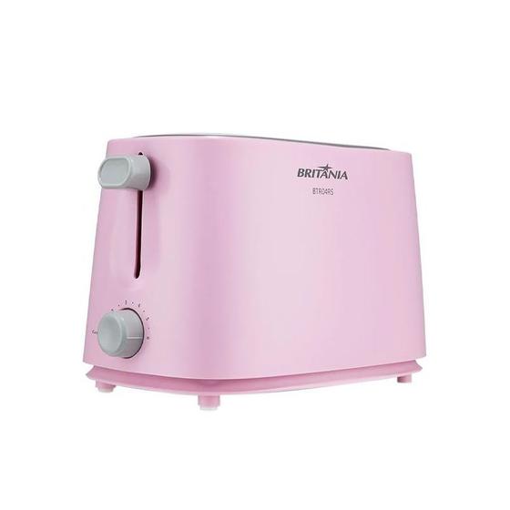 Imagem de Torradeira Elétrica Britânia BTR04RS 750W Rosa 220V ~ 50/60Hz - 6 Temperaturas