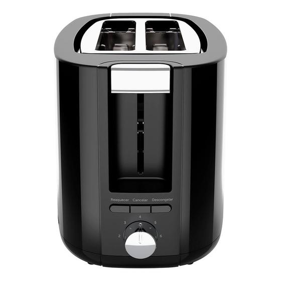 Torradeira Oster Simple Life, 127V, 7 Níveis de Tostagem, Descongelar e Reaquecer, Preto - OTOR650-127 Menor preço em Torradeira Oster Simple Life, 127V, 7 Níveis de Tostagem, Descongelar e Reaquecer, Preto - OTOR650-127