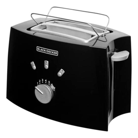 Imagem de Torradeira Tostador Elétrico De Pão 800w Black+decker 110V 800W