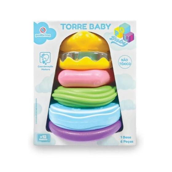 Imagem de Torre Baby com texturas Polibrinq