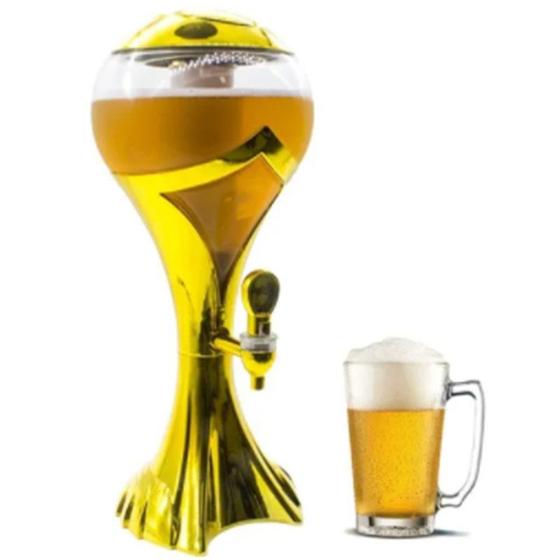 Imagem de Torre Chopp 2,5 Litros Com Refil Conserva Bebida cervejas