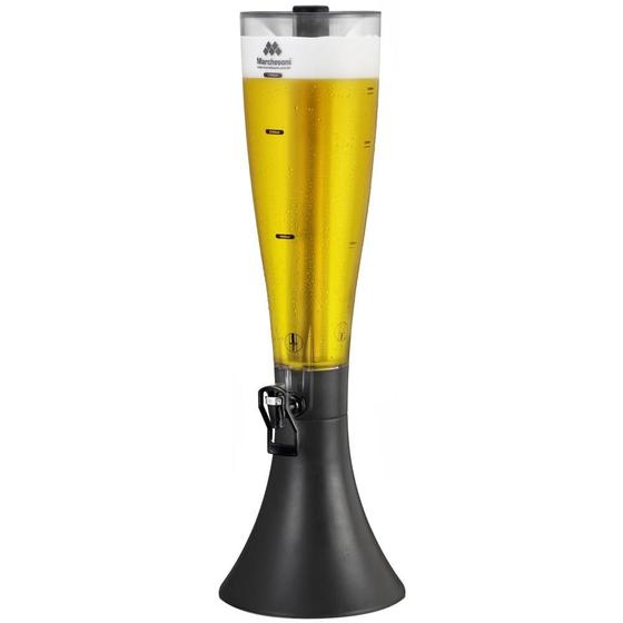 Torre de Chopp 3,5 L Desmontável MarcBeer MB.2.350 Marchesoni Menor preço em Torre de Chopp 3,5 L Desmontável MarcBeer MB.2.350 Marchesoni