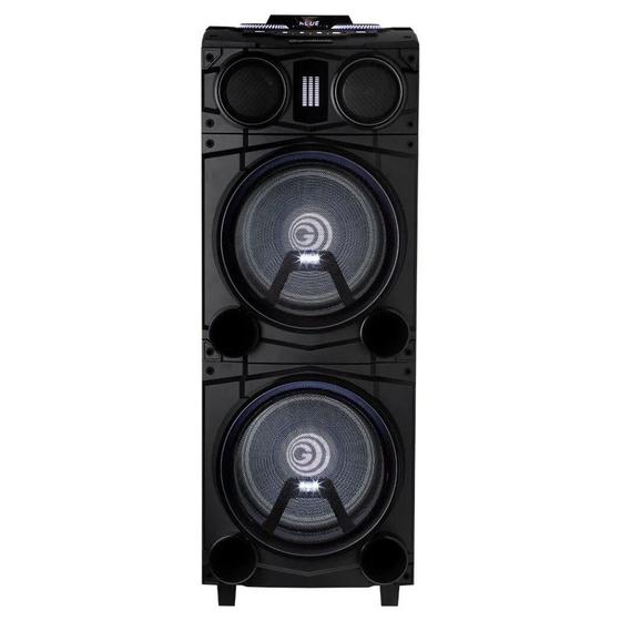 Torre de Som Gradiente Black Bass GDB12M 1800w Bluetooth USB Menor preço em Torre de Som Gradiente Black Bass GDB12M 1800w Bluetooth USB