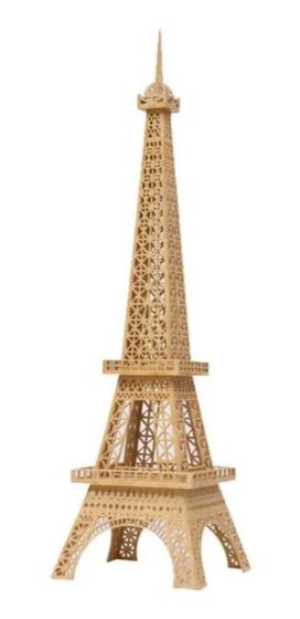 Imagem de Torre Eiffel Enfeite Decoração Mdf 2 Metros