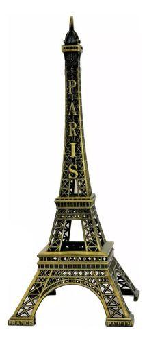 Imagem de Torre Eiffel Paris 10cm Decoração Enfeite Casa Metal