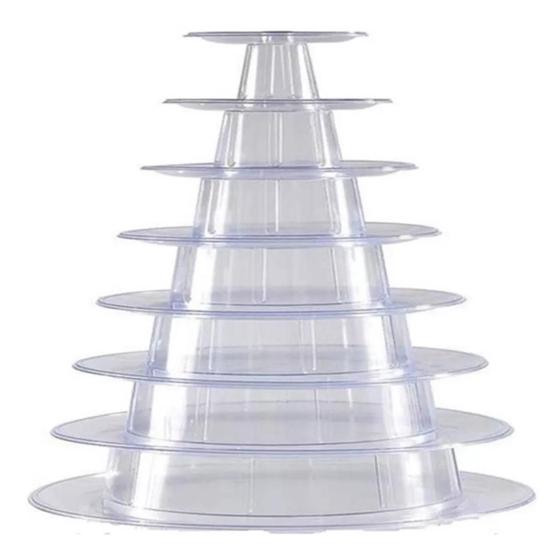 Imagem de Torre Para Macarons 8 Pisos (159 Macarons) 1 Unidade - San Felipo