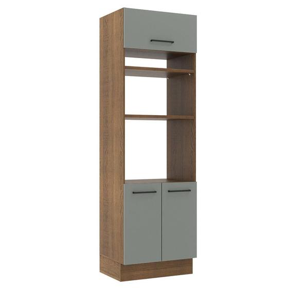 Torre Quente Madesa Agata 70 cm 3 Portas - Rustic/Cinza Menor preço em Torre Quente Madesa Agata 70 cm 3 Portas - Rustic/Cinza