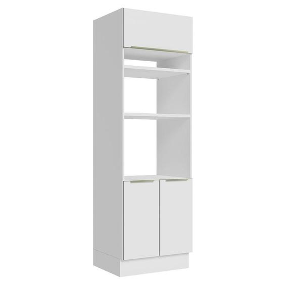 Torre Quente Madesa Lux 70 cm 3 Portas - Branco/Branco Veludo Menor preço em Torre Quente Madesa Lux 70 cm 3 Portas - Branco/Branco Veludo