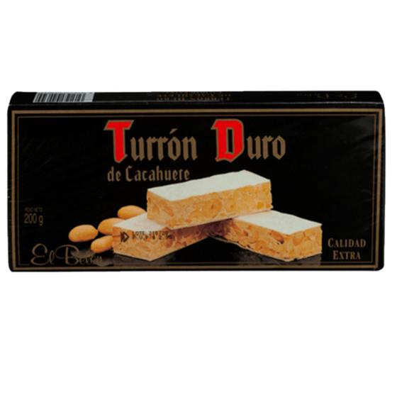 Imagem de Torrone Duro Espanhol Él Belén Amendoim 200g