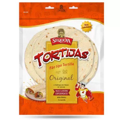 Imagem de Tortilla Original 25cm Tortijas Sequóia contendo 6 unidades - 480g 