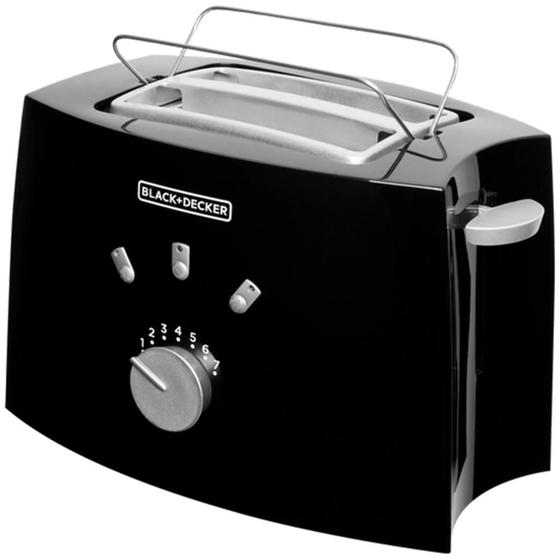 Tostador Black Decker 7 Níveis Torradeira Elétrica de Pão 800W TO810-B2 220V Menor preço em Tostador Black Decker 7 Níveis Torradeira Elétrica de Pão 800W TO810-B2 220V