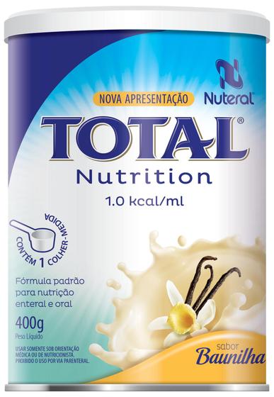 Imagem de Total Nutrition, Lata com 400g. Sabor Baunilha