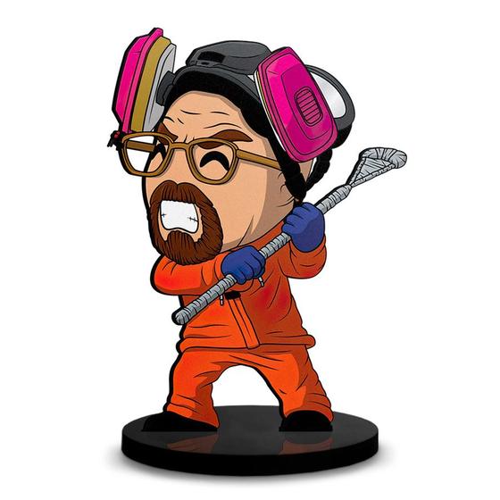 Imagem de Totem Médio Boneco Walter White Breaking Bad 14cm + Base