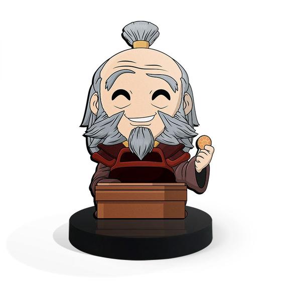 Imagem de Totem Pequeno Boneco Avatar Iroh 7cm + Base