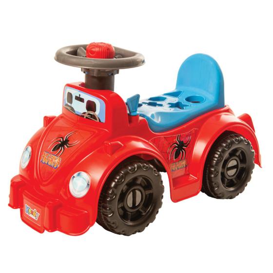 Imagem de Totokinha Menino Carrinho Andador Infantil Motoquinha Spider