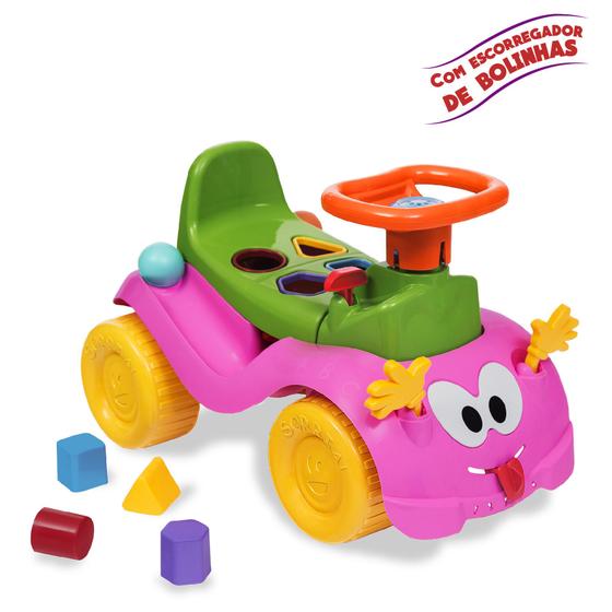 Imagem de Totokinha Totoka Bolinha Motoca Velotrol Infantil Bebe Menina