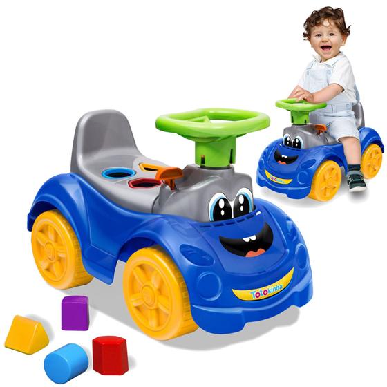 Imagem de Totokinha Triciclo Andador Carrinho De Passeio Motoca Menino