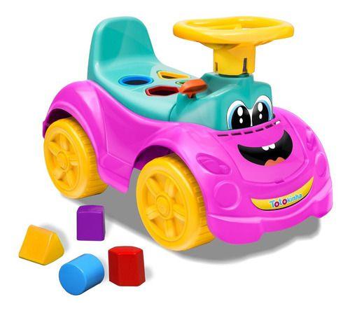 Imagem de Totokinha Triciclo Motoca Andador Velotrol Infantil Sport Menina Educativo - Cardoso Toys