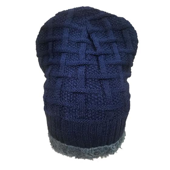 Imagem de Touca Adulto Unissex Inverno Com Forrado Pelúcia Gorro Proteção Frio