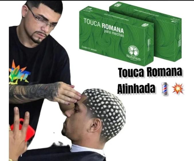 Imagem de touca alinhada